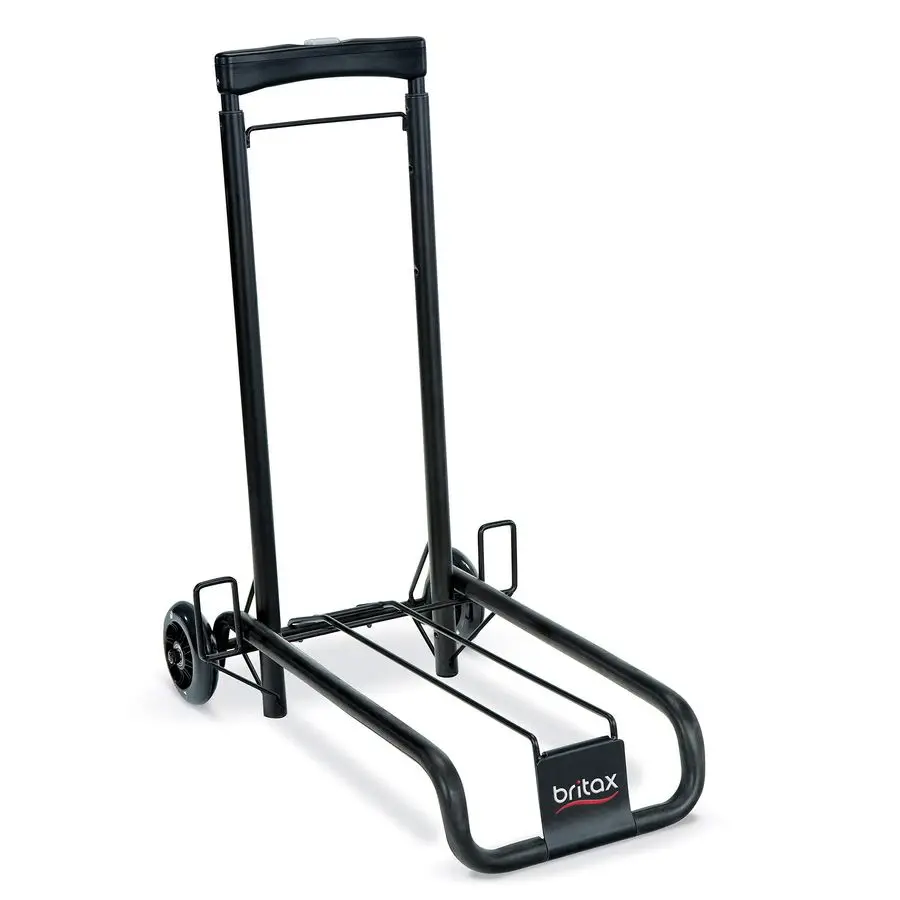 

Car Seat Travel Cart Adjustable Handle Compact Fold Fits in Airplane Overhead Bin , Black, 42x13.5x5.5 Inch Pack of 1