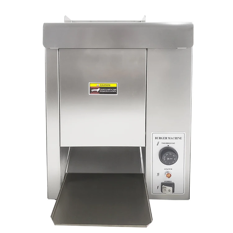 Electric Commercial Burger Machine Vertical  of Hamburger Bread Making Machines Burger Bun Toaster