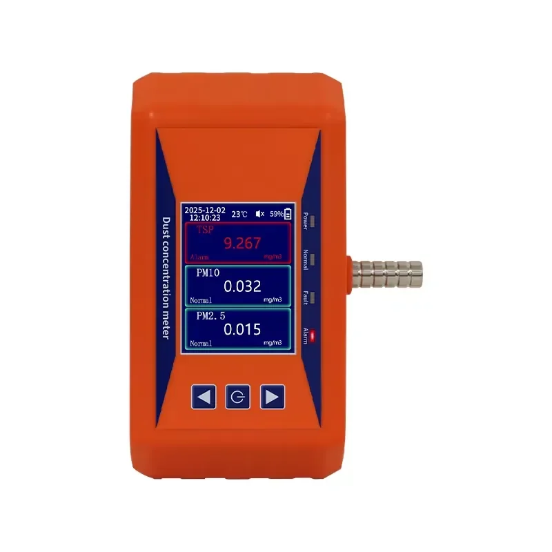 Cost-effective TFT LCD Screen PM2.5 Dust Leak Explosion Proof High Accuracy Portable Handheld Dust Detector