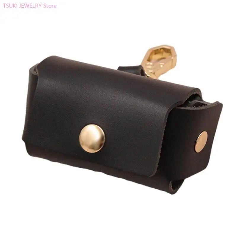 

62KE Versatile PU Leather Ring Containers Beautiful Dog Collar PU Leather Rings Stash Box for Engagement and Wedding Memories