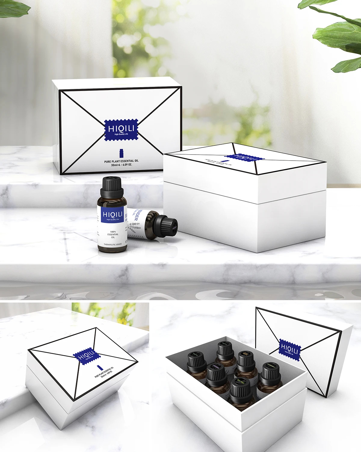 Conjunto HIQILI 30ML com 6 peç - Home Fragrance Set Gift avaliação e preço