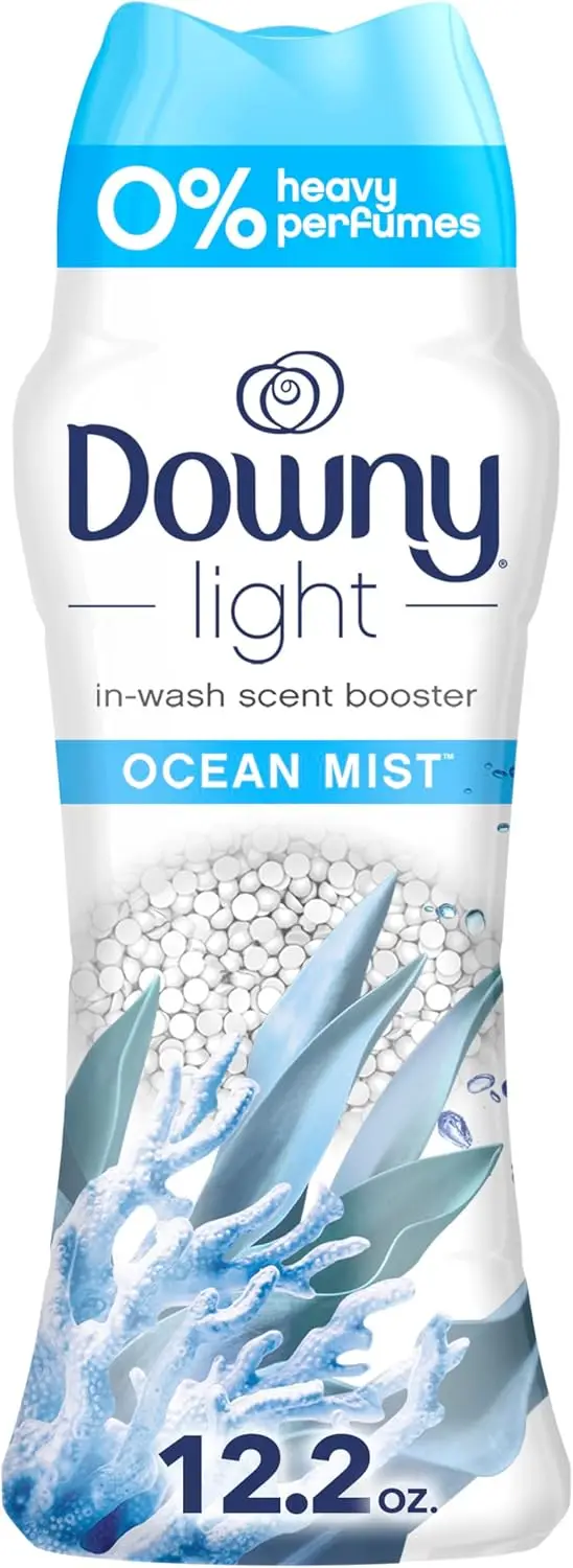 

Ocean Mist Scented Laundry Beads, Gentle In-Wash Fabric Enhancer with Light Fragrance, No Heavy Perfumes, 12.2 OZ