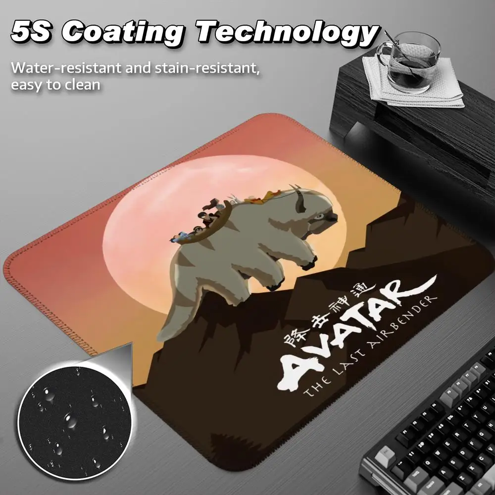 A-Avatar The Last Airbender Mouse Pad Offices Accessories Gaming Small Mousepad Desk Mat Office Rug Gamer Mats Anime Gadgets Com