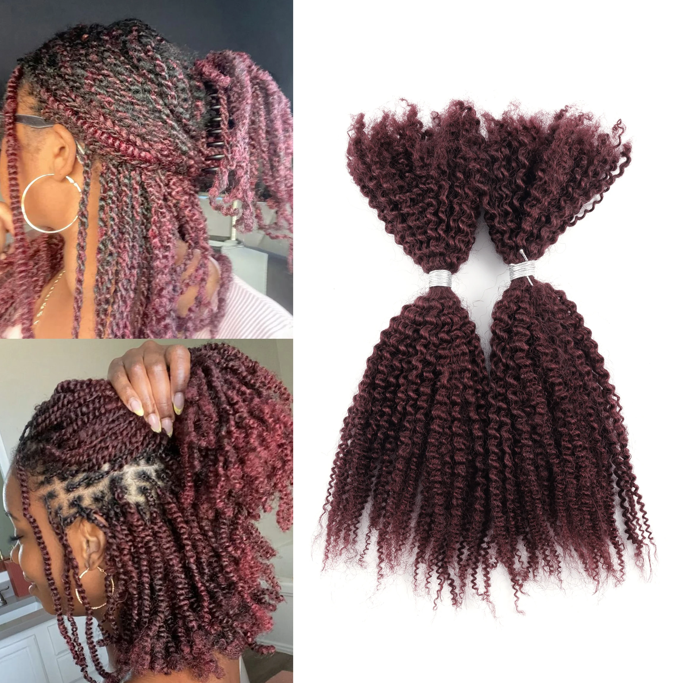 anna-factory-no-middleman-100g-2-bunches-99j-100-human-hair-extension-afro-kinky-4c-bulk-for-salon-braiding-and-party-use