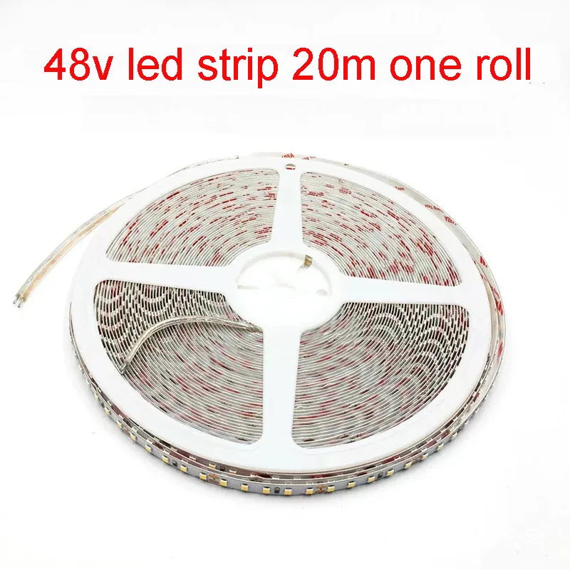 

20m one roll 48v led strip RA90 120 leds/m Car Truck Vehicle Machine Tunnel Ship Construction Project Building Decoration Light