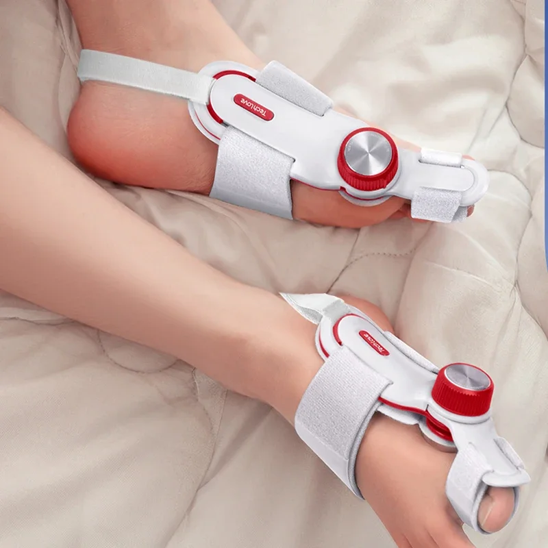 Hallux Valgus Toe Corrector with Knob Adjustment and Anti Slip Straps for Bunion Treatment fast shipping