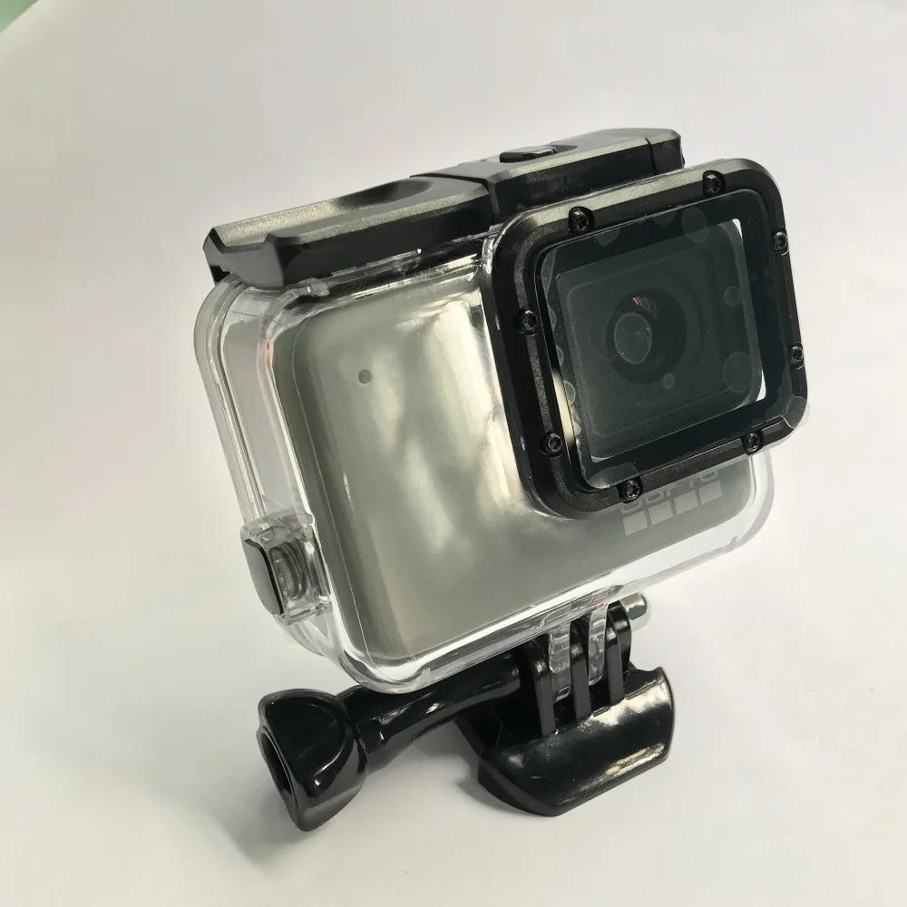 Action Camera Accessories Waterproof Case/BOX Waterproof Protect Protection Housing for Gopro Hero 7 Silver/White Sports Frame