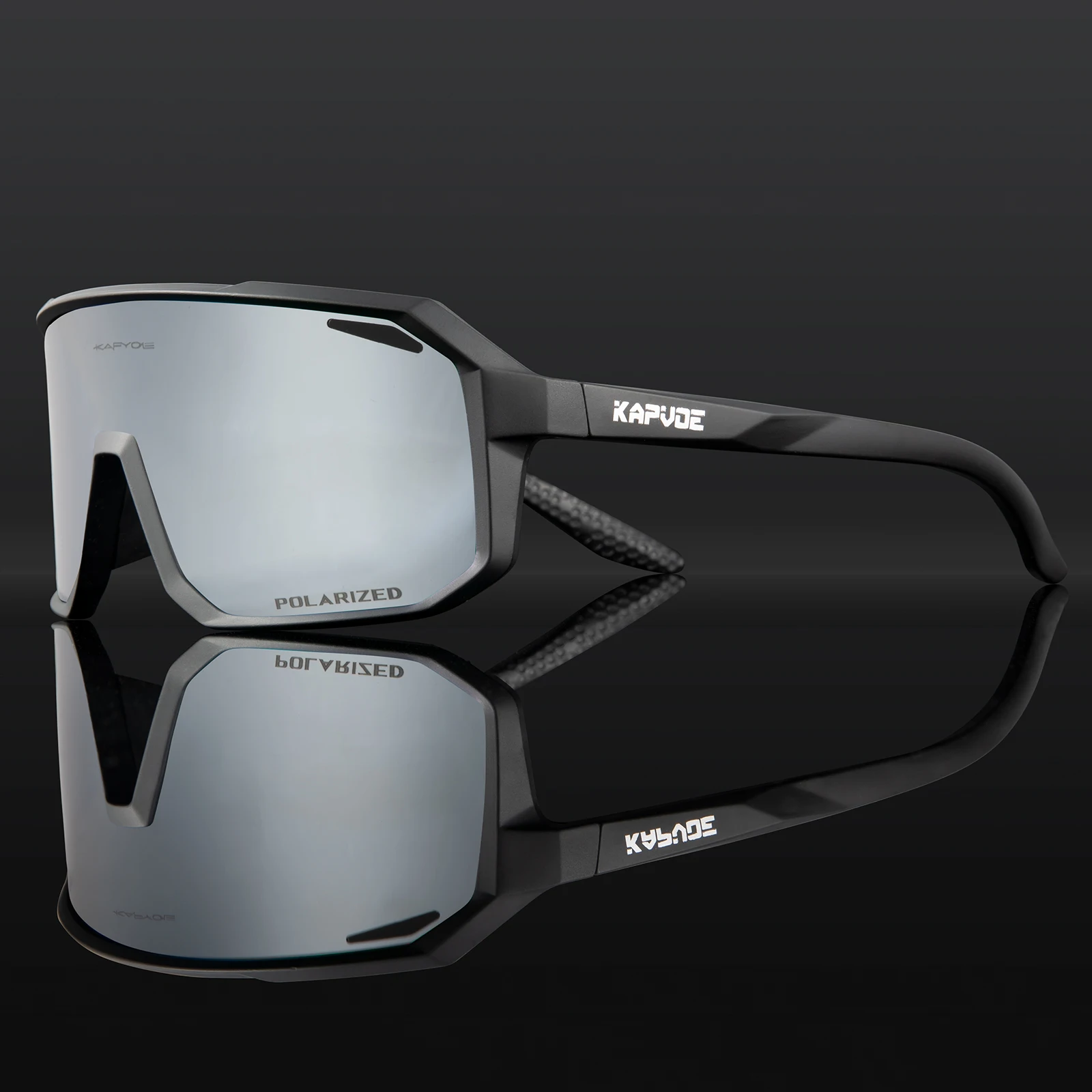 Kapvoe Radfahren Gläser Männer Radfahren Sonnenbrillen MTB UV400 Polarisierte Integrierte Myopie Rahmen Fahrrad Brille Outdoor Sport Brillen 4