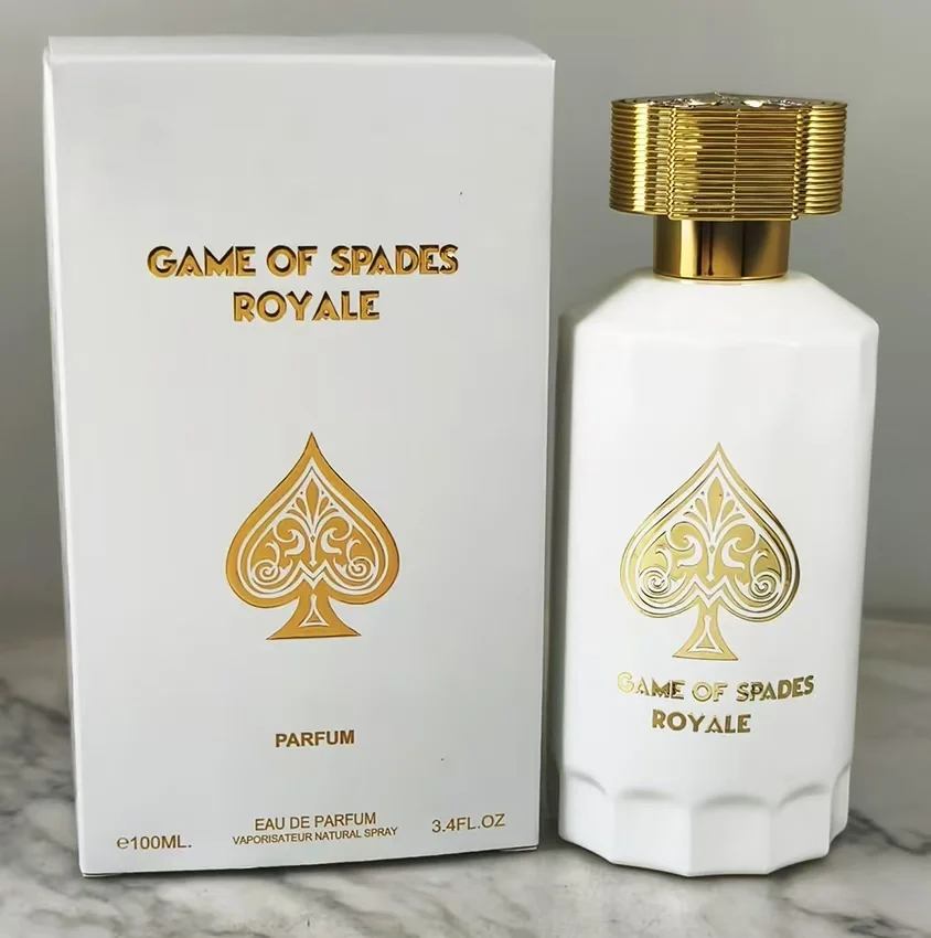 New Arrival Jo Milano Paris Game of Spades Royale Parfum 100ml 3.4oz Bergamot Amber Vanilla Musk Fruity Woody Long Lasting Perfumes Sprays Men Women Labor Day Halloween Thanksgiving Black Friday Cyber Monday Christmas Gift Ideas Best Seller Fast US