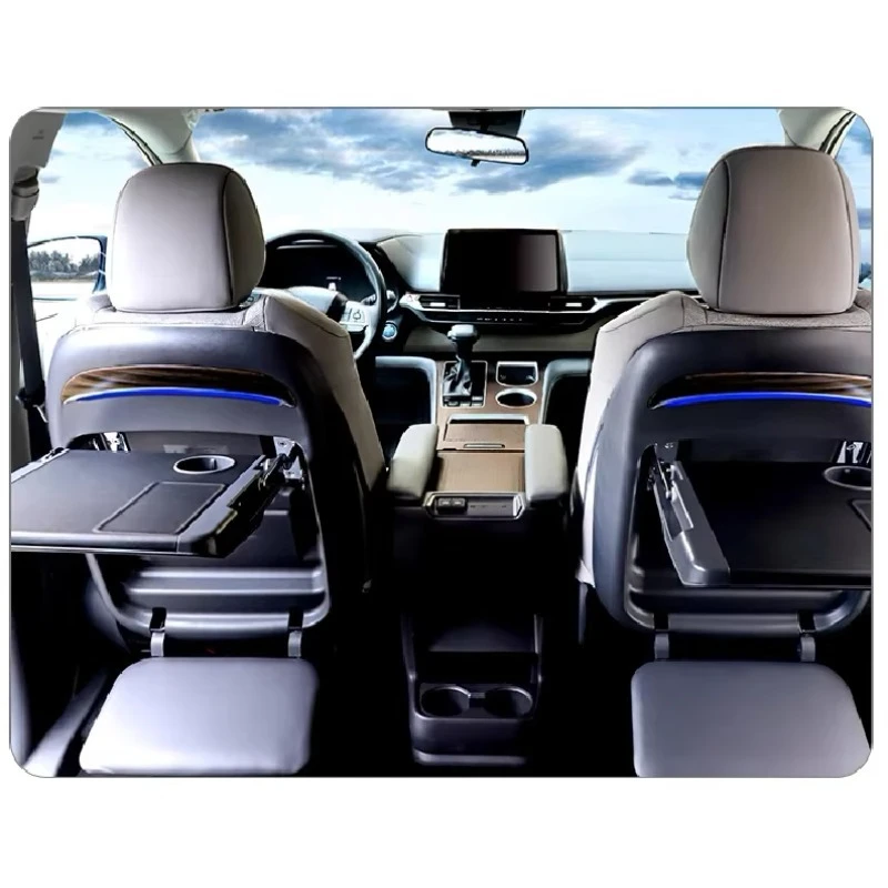 

Factory Wholesale Black Car Tray Table Tray Desk for Honda Odyssey Toyota Sienna Rear Table