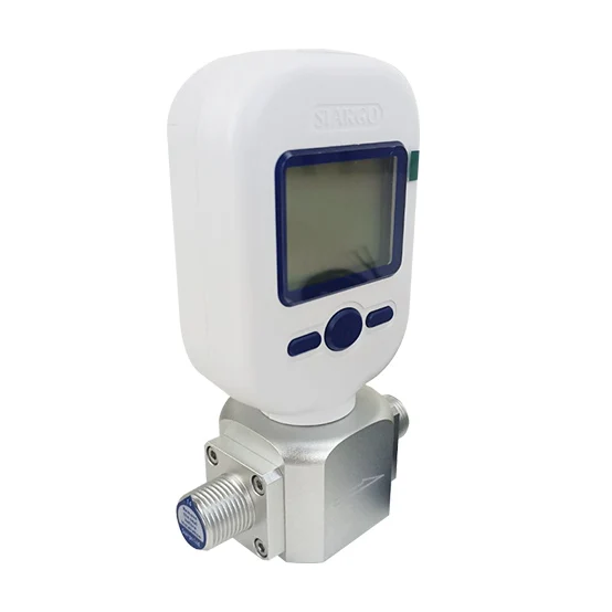 Portable Digital Oxygen Mass Gas Air  Flow Meter