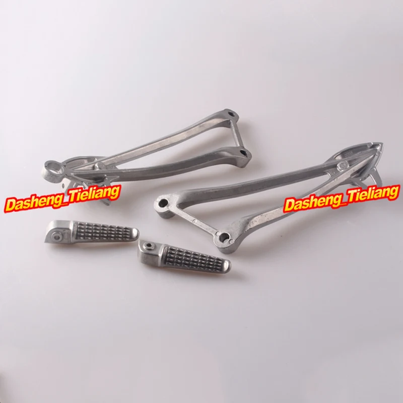 Motorcycle Rear Passenger Foot Pegs For Kawasaki ZX10R 2008 2009 2010 Rear Footrest Brackets Aluminum Alloy