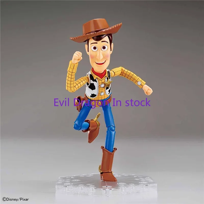 Bandai Spielzeug Geschichte Figur Kino-Rise Cowboy Sheriff Woody echte Montage Modell Dekoration Anime Action figur Spielzeug für Kinder