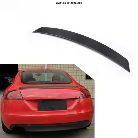 Carbon Fiber TT 8N Rear Wing Spoiler for TTS Deck Lid 08-14