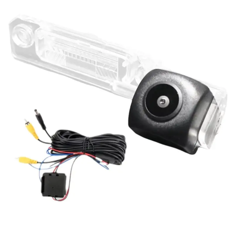 Night Vision For VW Polo Bora Golf AHD CVBS Camera Car Rear View Camera With Relay Reversing Assist Functionality