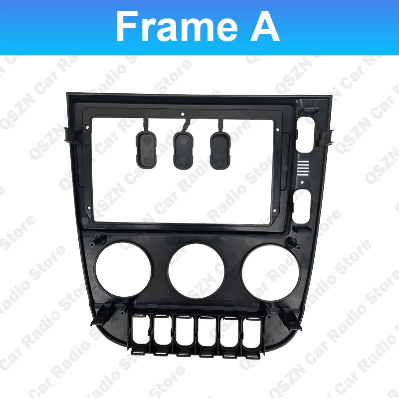 For Benz M-Class W163 ML320 1997-2006 2Din Car Radio Fascia Stereo Frame Plate Adapter Mounting Dash Installation Bezel Trim Kit
