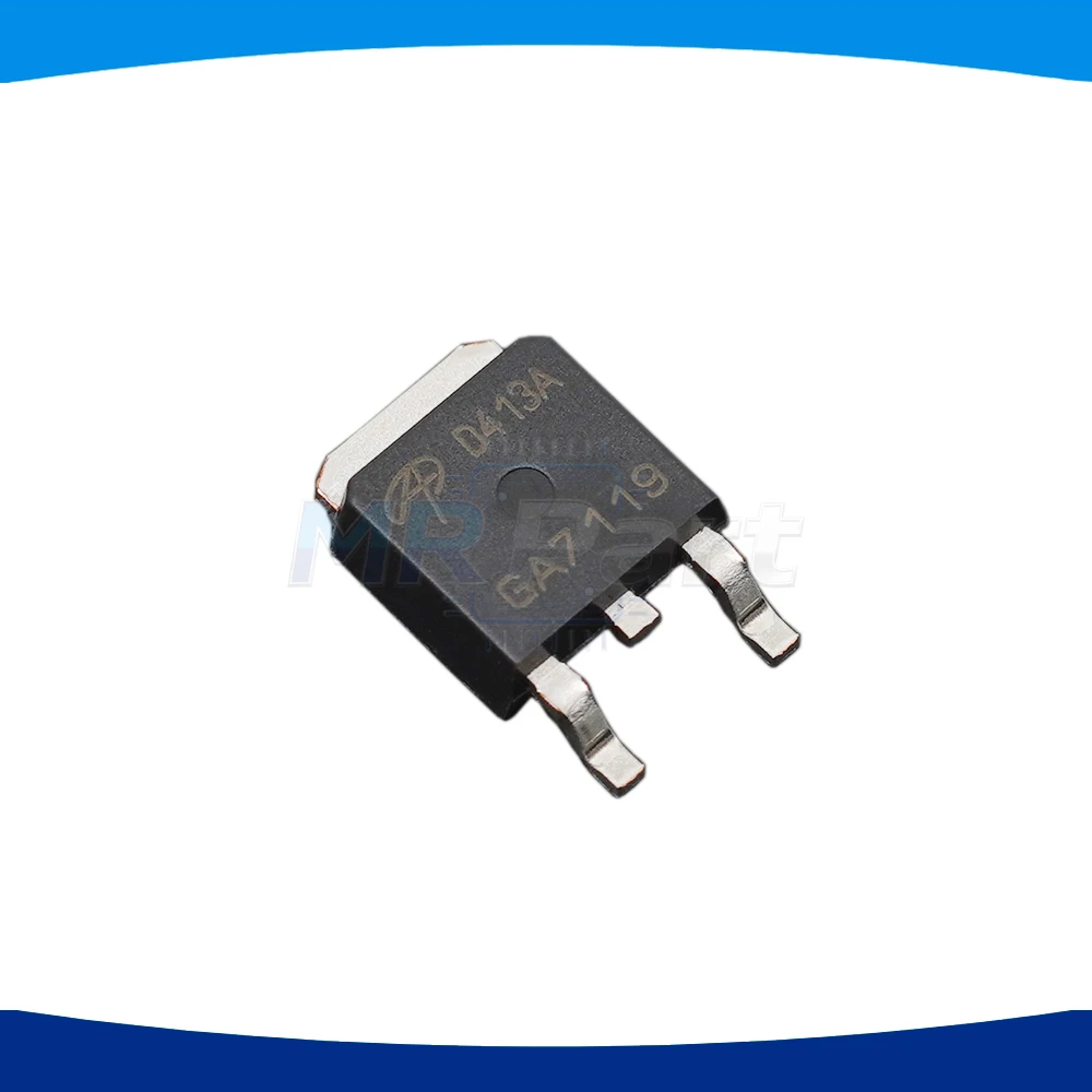 50pieces D413A MOSFET P-Channel Withstand Voltage -40V Current -12A Field-effect Transistor SMD TO-252 AOD413A