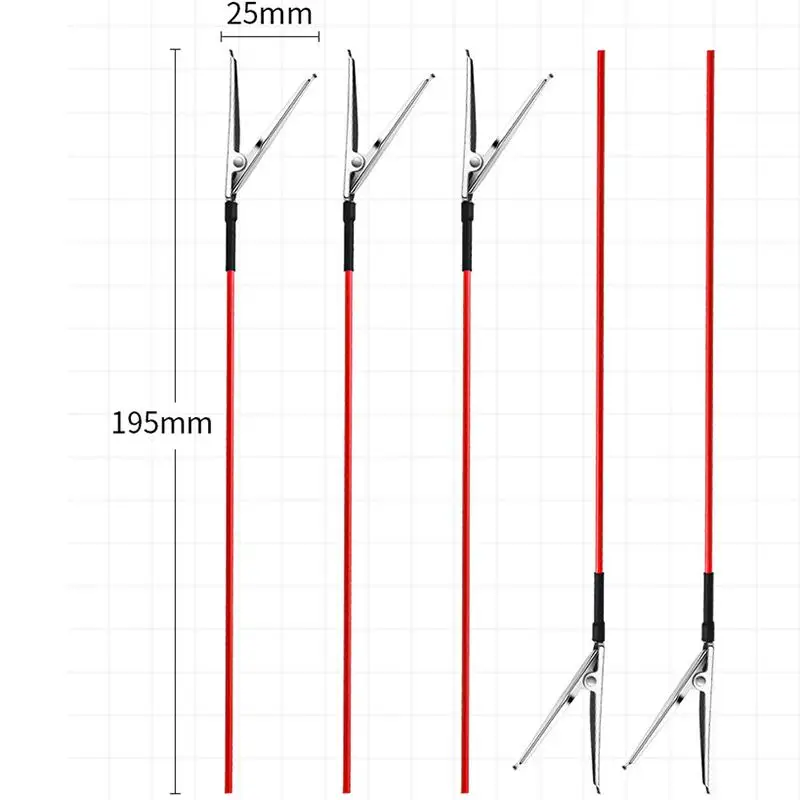 10Pcs MS130 Reverse Painting Clips Spray Metal Coloring Tool For Gundam Modeler Building DIY Craft Painting Making Tools