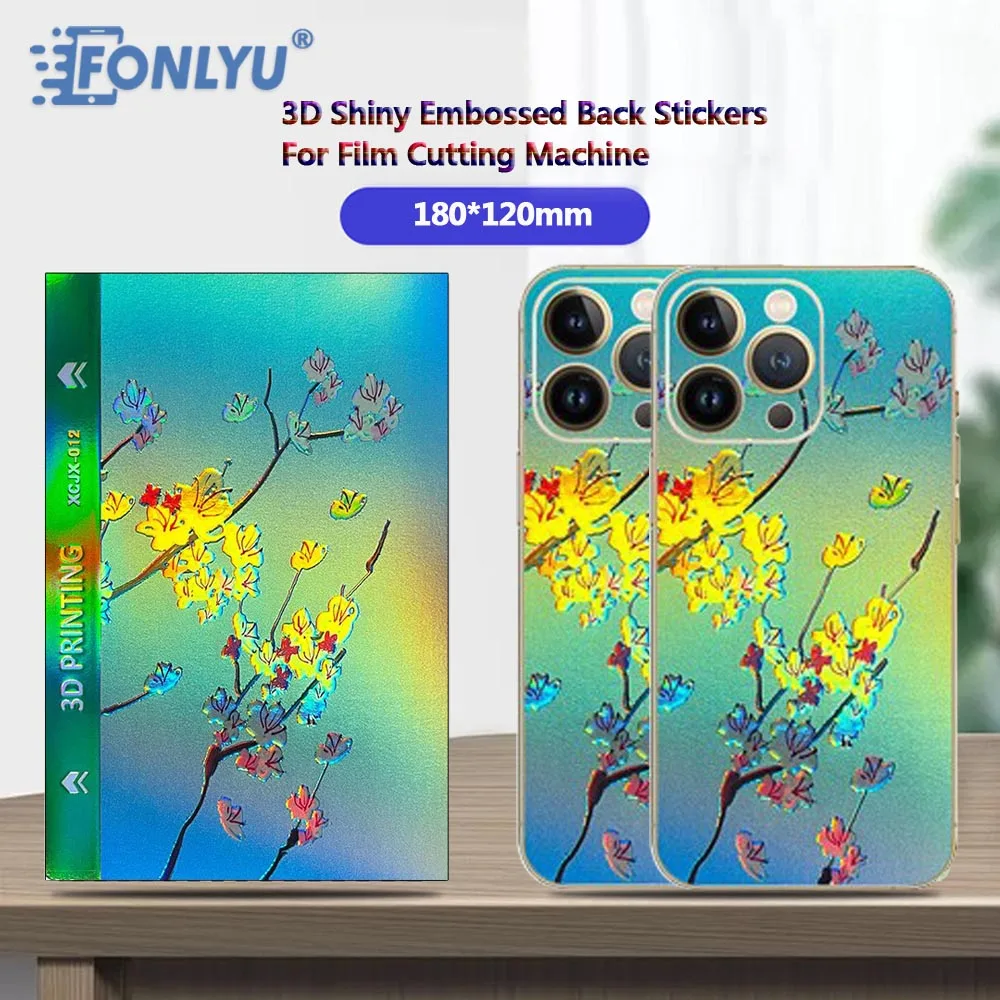 

FONLYU New Patterns Random Back Cover Sticker Mixed Mobile Phone Protector Skin Membrane For Film Hydrogel Cutting Machine