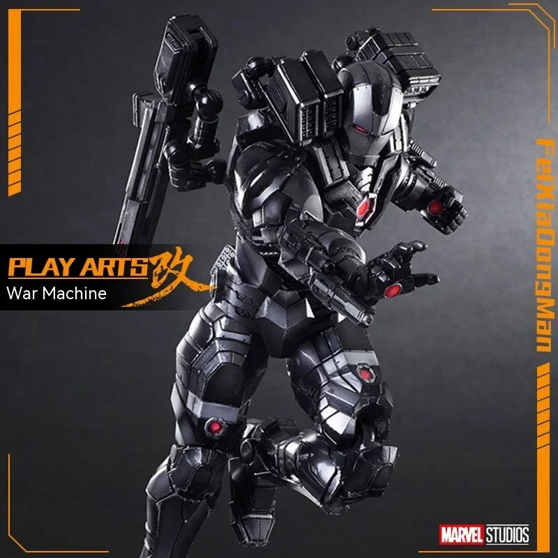 Marvel 26 cm New Spot Playarts retrofit PA revamp Avengers 4 Endgame Iron Man War Machine can do a model gift super hero