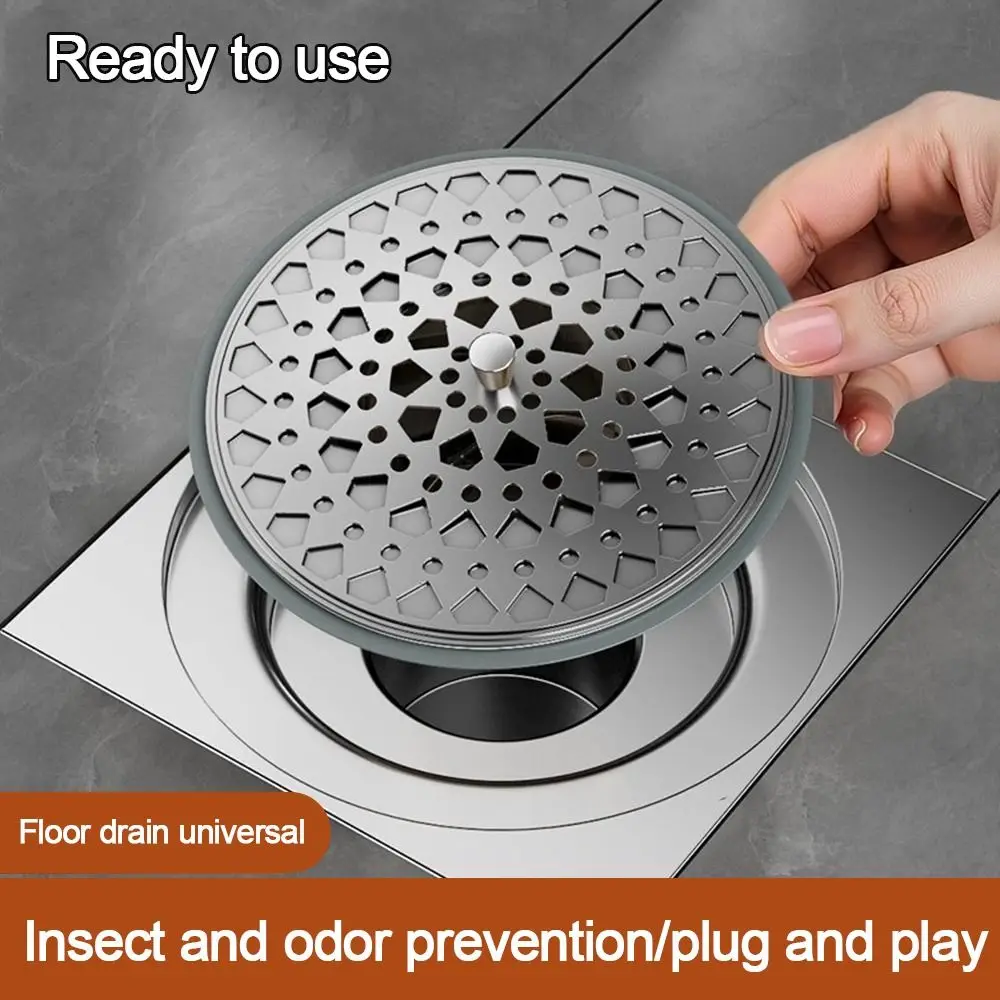 Anti Geur Afvoerputje Kern Insectenpreventie Verwijderbare Wastafel Afvoer Filter Anti-blokkeer Afdichting Stop Riool Zeef Plug