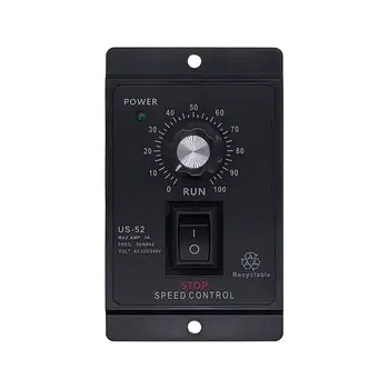 4000W 220V AC SCR regulátor napětí stmívač regulátor otáček elektromotoru elektronický regulátor napětí stmívač termostat 10 nejlepší prodej Regulátor otáček motoru 220V - №7
