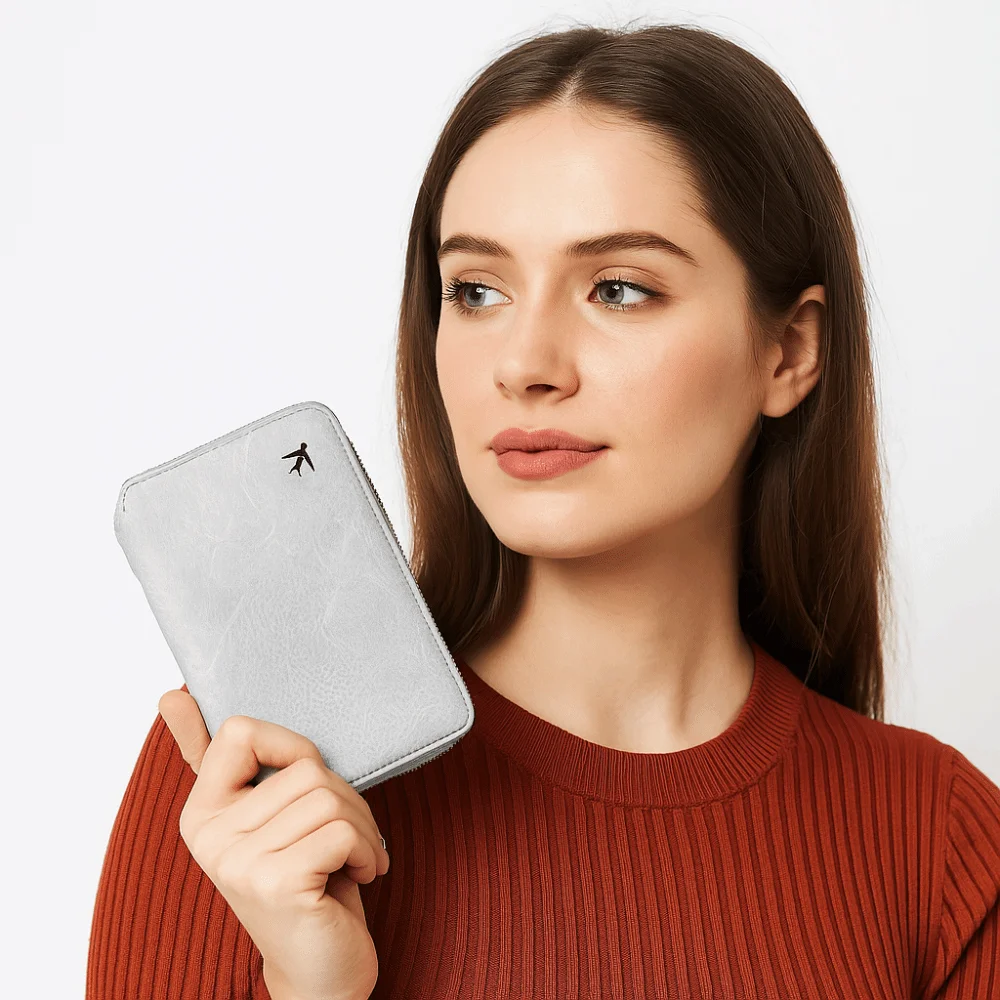 Jednokolorowa torba na paszpor – Passport Wallet Rfid recenzja i cena