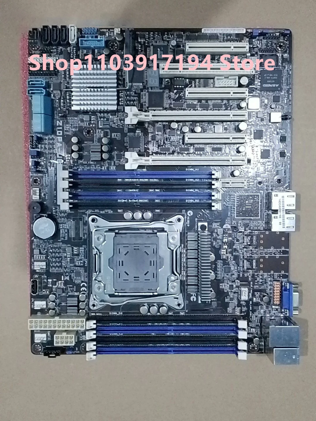 Motherboard Workstation untuk Asus Z10PA-U8 mendukung motherboard V3 V4 CPU DDR4 memori empat saluran x99