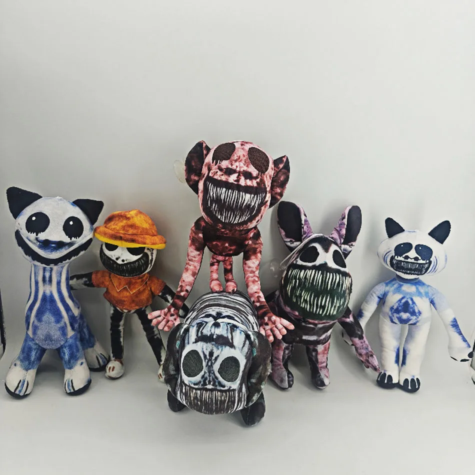 

Масштабируемая кошачья кукла для детей, животные из зоопарка, плюшевая кукла, фигурка для косплея, семейная коллекция G