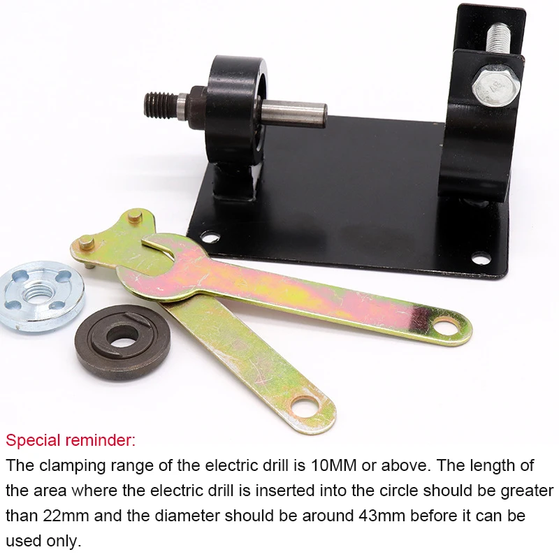 

Набор подставок для режущего сиденья для электрической дрели с 2 гаечными ключами и 2 прокладками для полировки/шлифования/резки