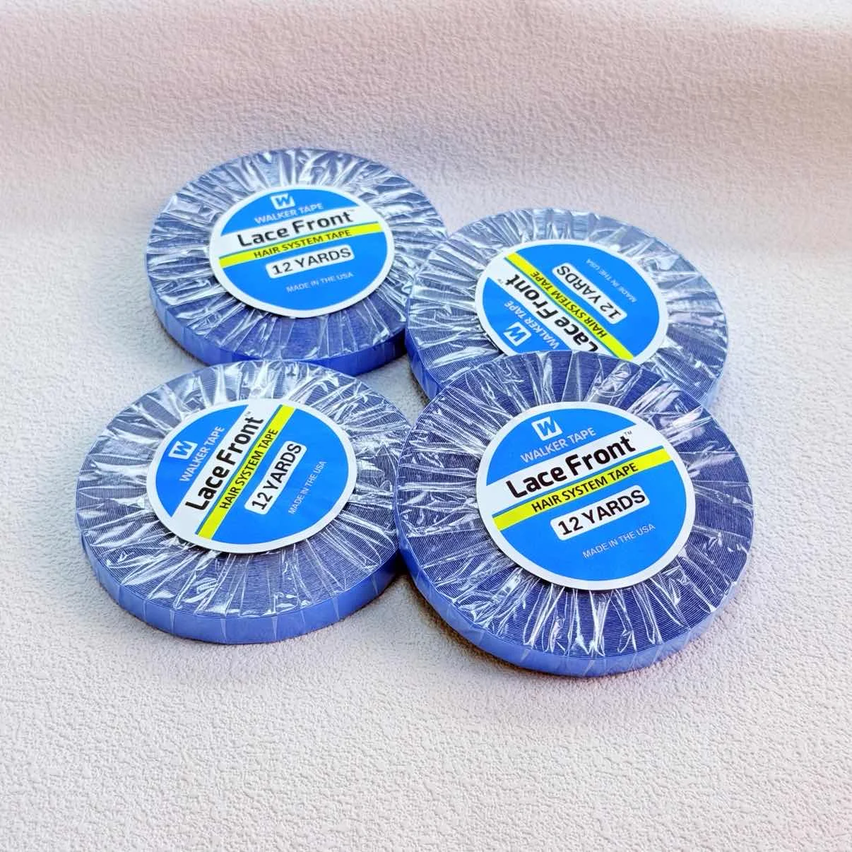 1 Roll 12.7cm*12Yards Double Sided Adhesives Blue Lace Front Support WalkerTape For Tape Hair/Skin Weft Hair/Lace Wigs/Toupee view 4