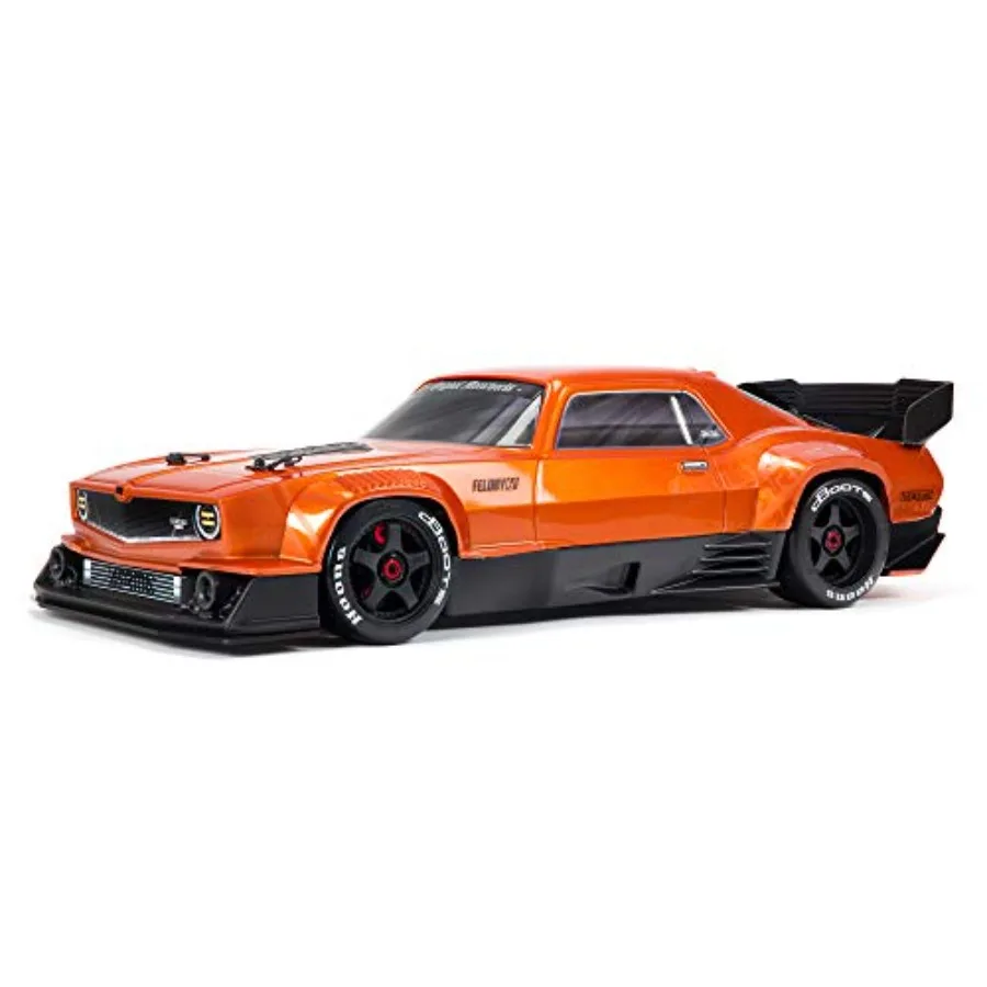 

1/7 Felony 6S BLX Street Bash All-Road Muscle Car RTR Orange ARA7617V2T2