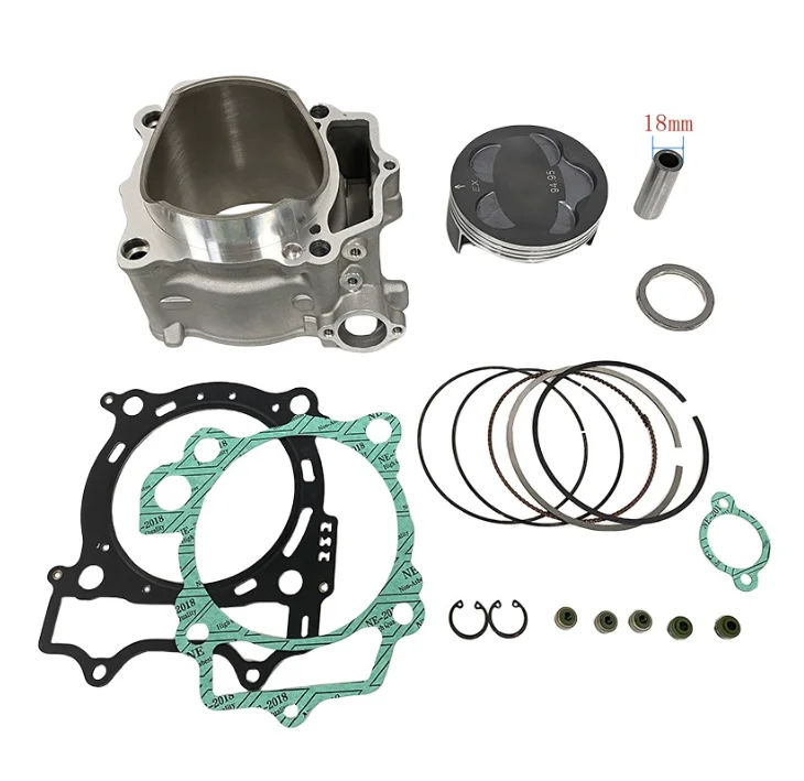 High Performance 18 Pin Holes Factory  95MM Bore for YZ450F Parts Motorcycle Cylinder