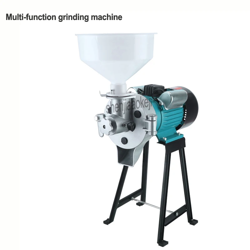 Peanut butter machine corn crusher Stone mill Soymilk Mini wet eletric stone grain mill sesame butter machine 220v 500/750W