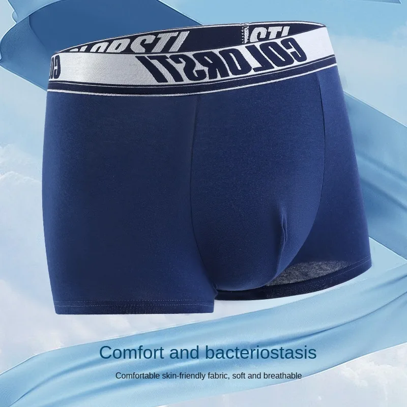 3ชิ้นกางเกงในผู้ชายผ้าฝ้ายแท้ระบายอากาศได้ดีกางเกงกีฬาขนาดใหญ่กางเกงในใหม่ในชุดชั้นในสำหรับผู้ชายบ็อกเซอร์ผู้ชายของขวัญ