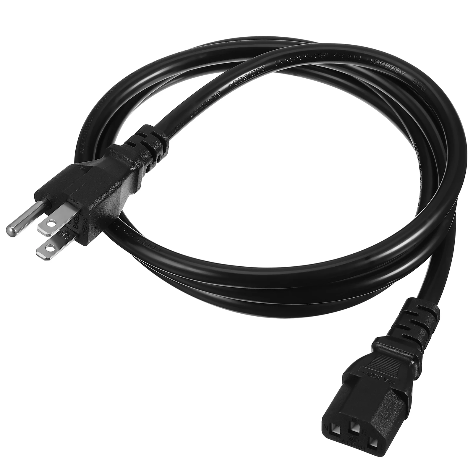 

Appliance Power Cord 3 Prong Electric Cable for Monitor Extension 15M Sturdy Durable Feature Wide Use