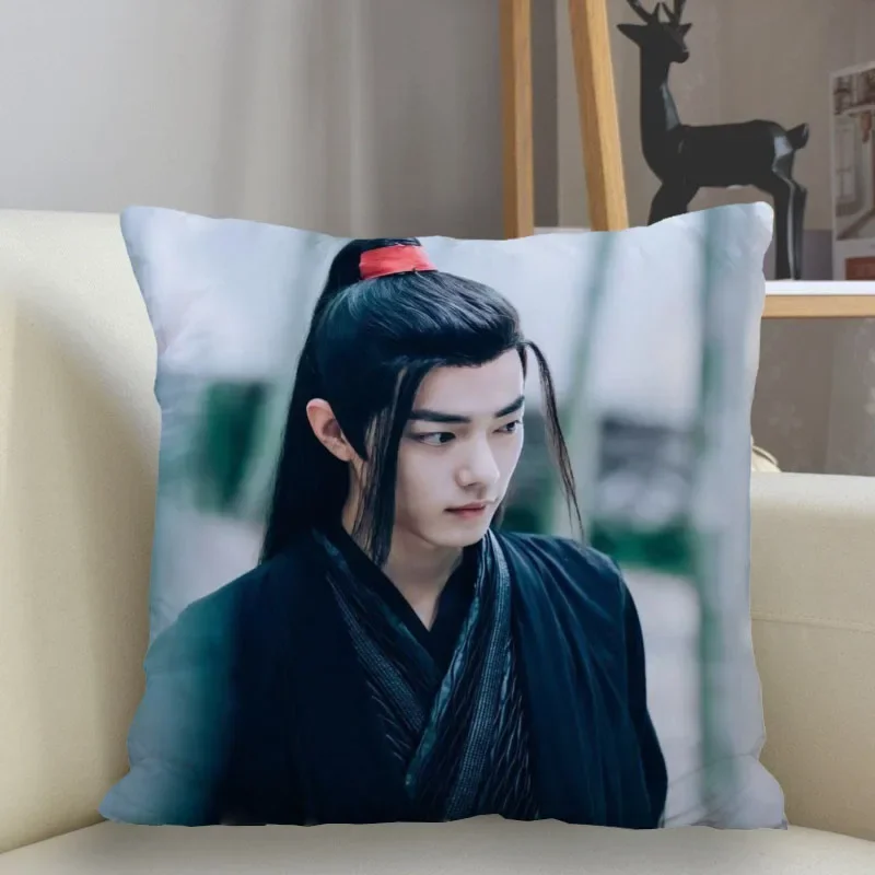 Musife Custom Sean Xiao Xiao Zhan federa decorazione della casa 45*45cm cerniera quadrata federa copricuscino Drop Shipping