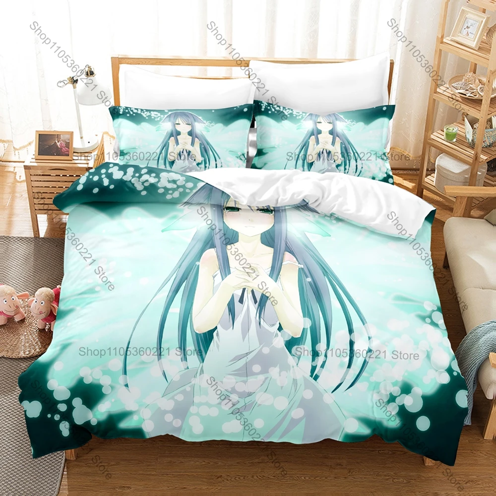 Horror Visual Novel The Song Of Saya Bedding Set 3 Pieces Bohemian Style Soft Duvet Cover Set For Bedroom Decor All Season