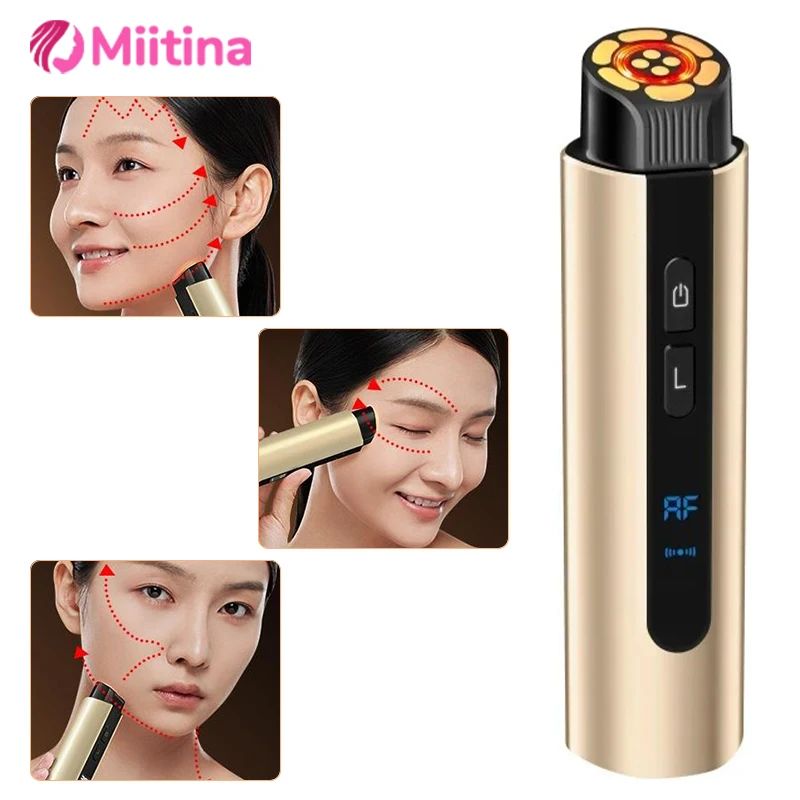 Microcurrent Face Lifting Machine Beauty Products High Frequency Skin Care Massager for Facial Lifting and Eyes Tightening care