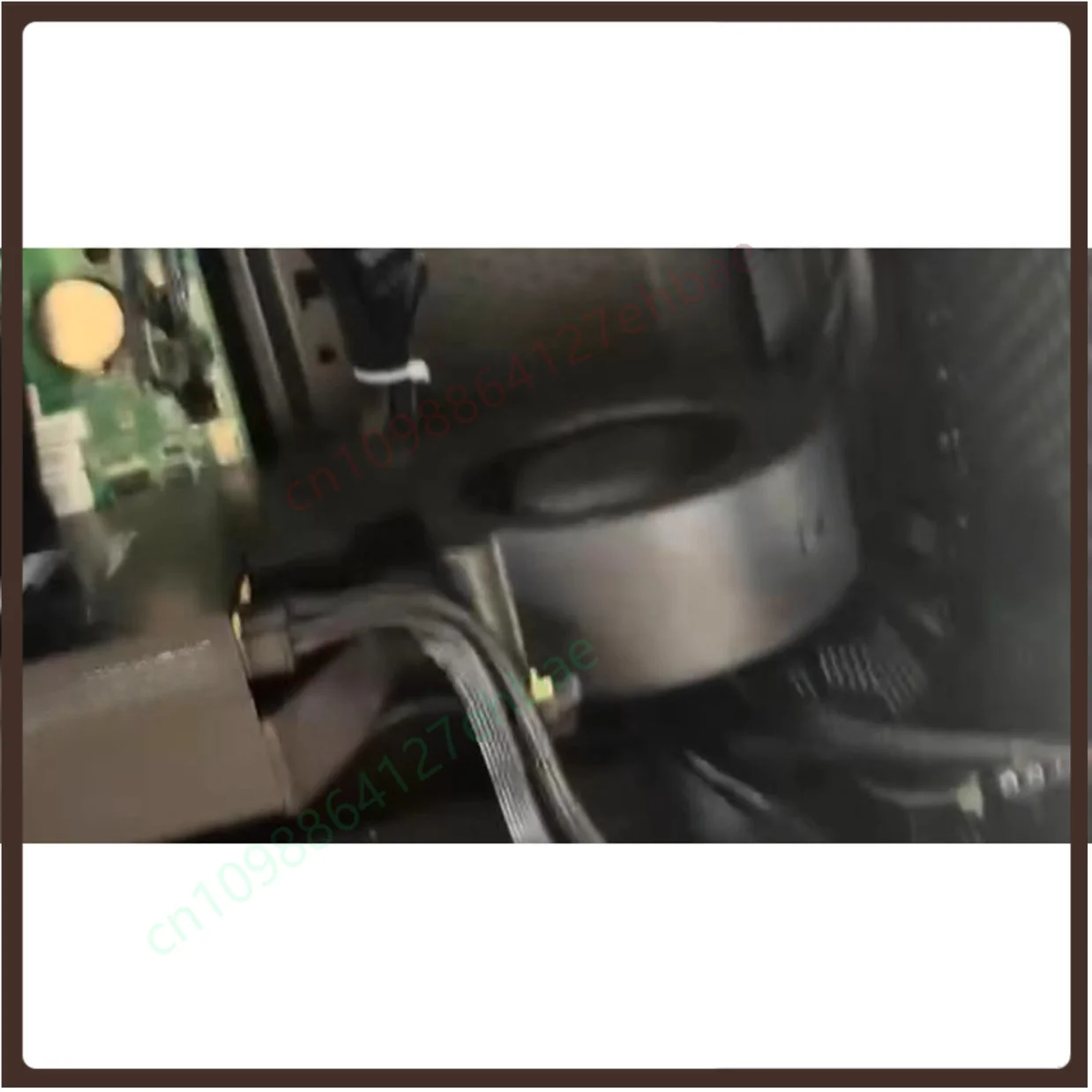 For Haiguang K100-AI calculation card/H200 graphics card universal high power 9733 turbine active fan radiator