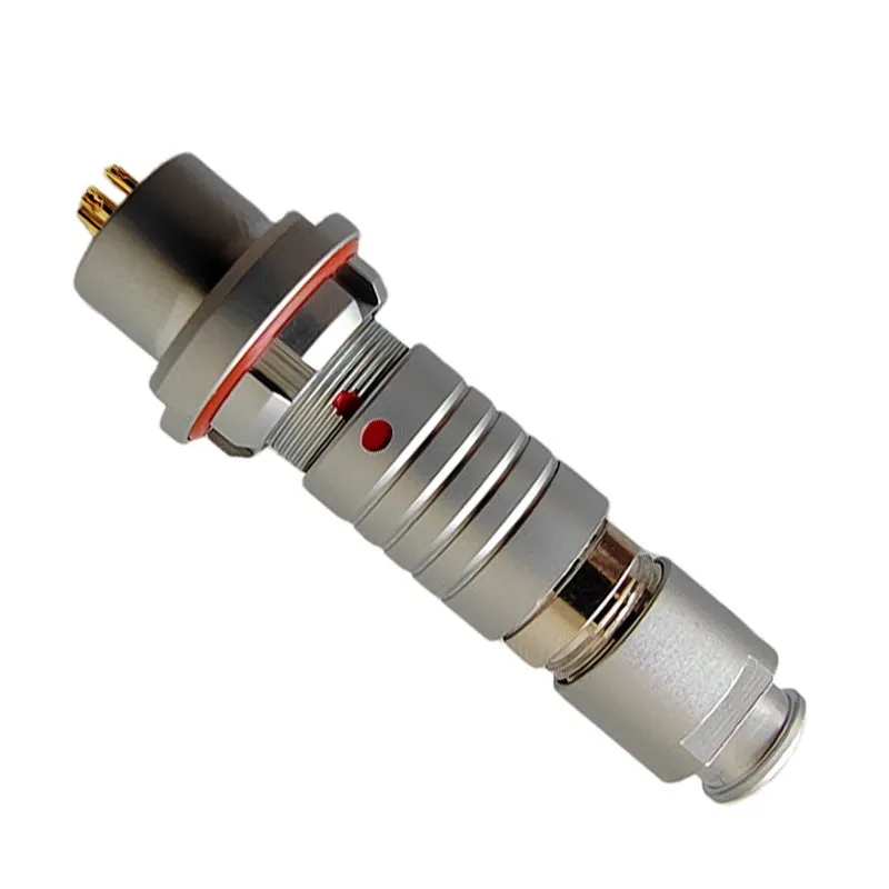 For Aviation Plug Push Pull Self Locking Metal Circular Waterproof Connector 0F1F2F3FIP67