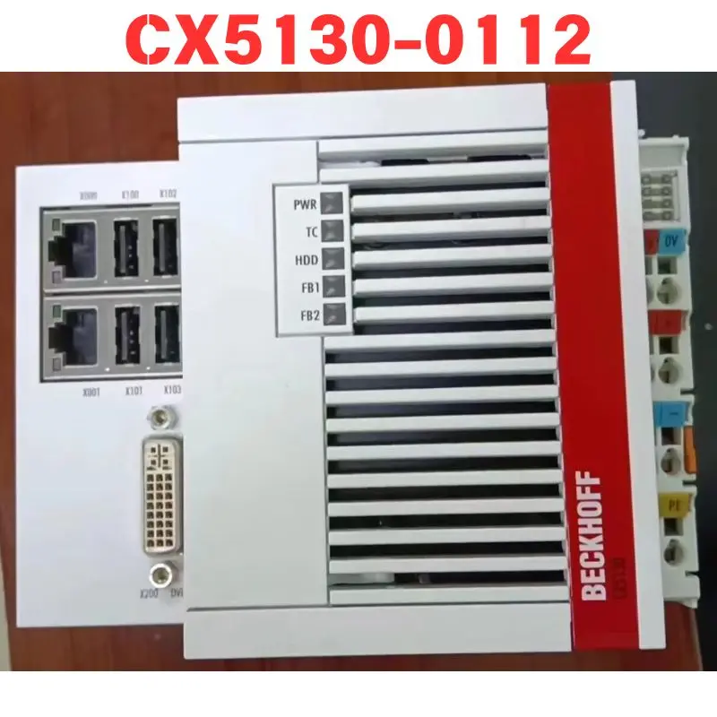 New and used PLC controller CX5130-0112 Functional test OK