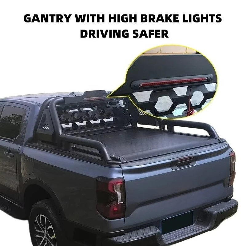 Hot Sale 4x4 Roll Bar L200 Carbon Steel Pickup Truck Sports Bar for Hilux JK Mazda Isuzu Tacoma Wrangler