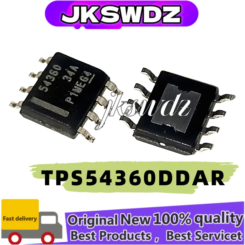 

(10pcs) 100% New TPS54360 TPS54360DDAR 54360 SOP8