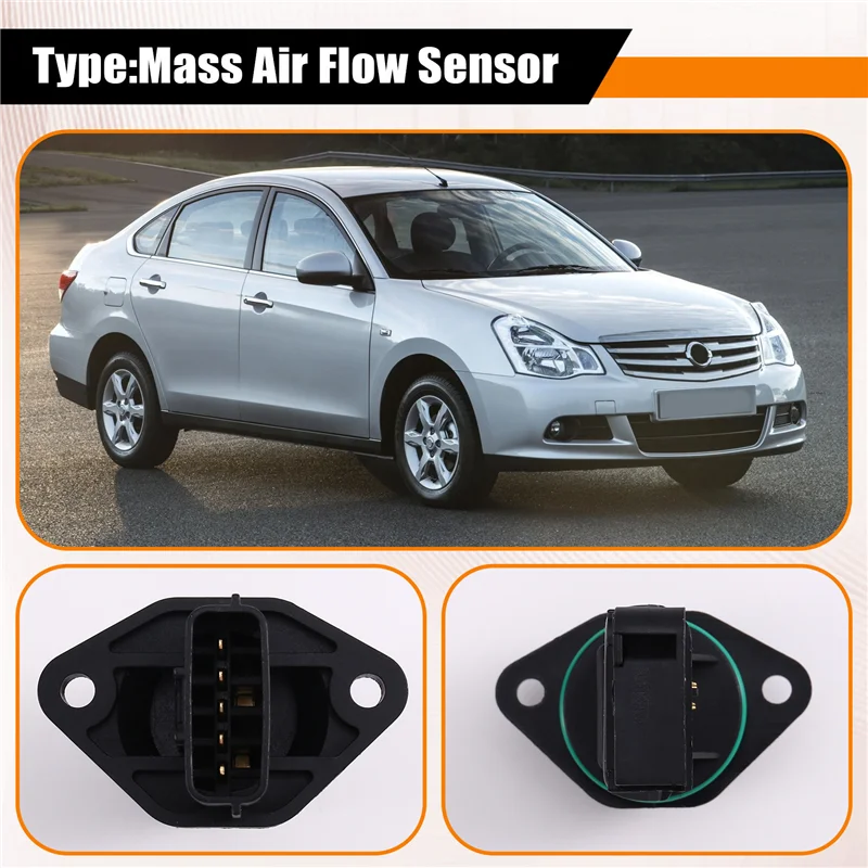 

ABXN-Car Mass Air Flow Sensor 27063267 282192B F00C2G2039 For Nissan Almera MK II Almera Tino Primera Traveller 1996-2015
