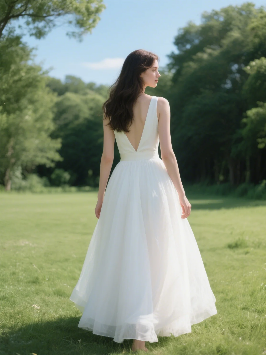 Sexy Modern V Neck A-Line Rehearsal Dinner Dress Sleeveless Floor Length Ruffles Tulle Chiffon Bridal Gown 2025 free customized