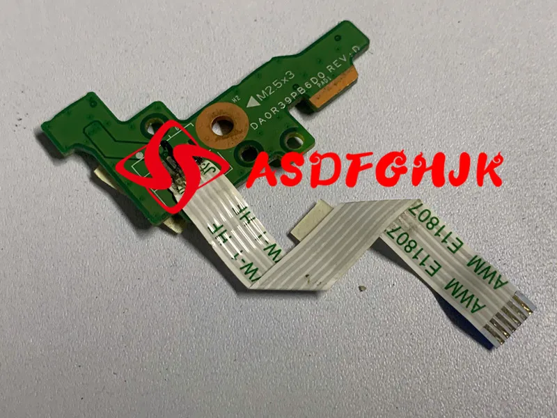 Power Button Board para HP Pavilion, Switch Board, Genuine, DA0R39PB6D0, 32R39PB0000, G4-2000, G6, G6-2000, G7-2000