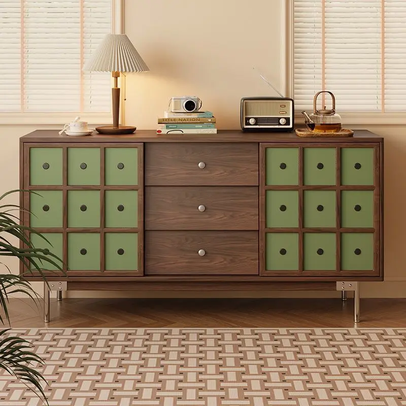 LH antique style living room dining side chest bedroom wall storage bedside cabinet