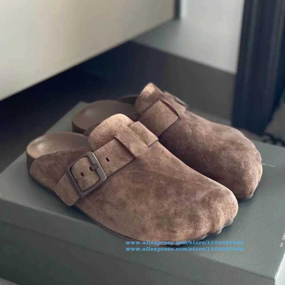 

Five Finger Mules Slippers Designer Men's Shoes Slip On Casual Shoes Wear-Resistant Trendy Luxury Handmade Shoe Men's Shoes