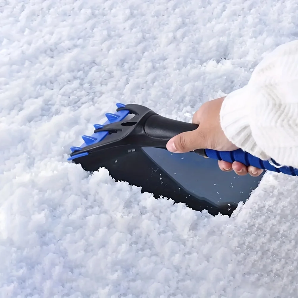 Portable Car Truck Snow Brush with Ice Sceaper Paint Protective Snow Aluminum Rod Remover Winter Snow Ice Shovel Kit